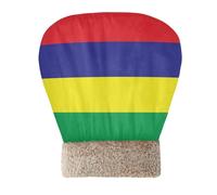 Zathe Sac de couchage pour chat - Abri parfait - Drapeau de l'Ile Maurice - Isolé - Cachette pour animal domestique - Sac d'hiver semi-fermé durable