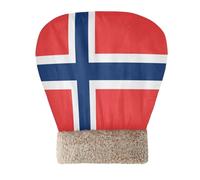 Zathe Sac de couchage pour chat et petit chien, drapeau national de la Norvège pour animal domestique, chaud et durable