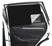 ZATOOTO 2 Pcs Rear Window Covers - Car Side Window Sun Shades - Privacy Magnetic Reflected Sunlight Protection for Baby Child Sleeping
