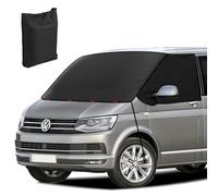 ZATOOTO Couverture Pare Brise Voiture Compatible avec VW T5 T6, Pare Brise Imperméable 600D Oxford, Couverture Pare-Brise Résistante aux Intempéries, Couverture Occultante Anti-UV/Gel/Glace/Poussière