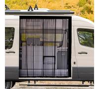 ZATOOTO Moustiquaire magnétique pour Porte coulissante latérale, Facile à Installer et à enlever, moustiquaire magnétique Universelle pour Mercedes Sprinter Camping-Car, 210,8 cm (H) x 150,9 cm (l)