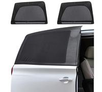 ZATOOTO Pare Soleil Voiture pour Porte Coulissante, Protection Solaire Voiture, Chaussette Voiture Soleil, Occultant Vitre Voiture pour MPV, 2 Pièces