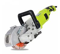 ZATTYDV Rainureuse Murale électrique 4 000 W, 7 500 TR/Min, Machine de découpe de rainures murales, Machine à rainurer pour Brique, Granit, marbre, béton, encocheuse, rainureuse 0 à 37 mm