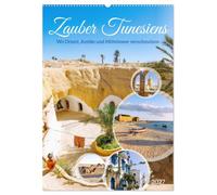 Zauber Tunesiens. Wo Orient, Antike und Mittelmeer verschmelzen (Wandkalender 2027 DIN A2 hoch), CALVENDO Monatskalender: Entdecken Sie Tunesiens faszinierende Vielfalt zwischen Meer und Wüste.