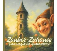 Zauber-Zuhause Das magische Ausmalbuch: Fantastisches Ausmalbuch - Feen, Elfen, Kobolde und andere magische Fabelwesen