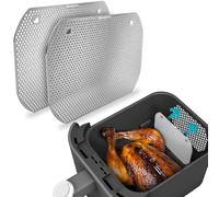 ZauberFry Lot de 2 protections anti-éclaboussures, protection efficace contre les projections de graisse, compatible avec les friteuses à air chaud Ninja, Double Stack SL400EU, accessoires, protection