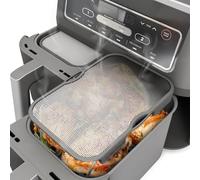 ZauberFry Lot de 2 protections anti-éclaboussures universelles avec pieds amovibles, protection efficace contre les éclaboussures de graisse, compatible avec Ninja AF300EU, AF500EU, SL400EU et de