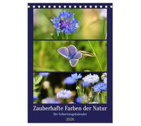 Zauberhafte Farben der Natur (Tischkalender 2026 DIN A5 hoch), CALVENDO Monatskalender: Farbenfrohe Natur-Triplets