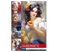 Zauberhafte Märchenillustrationen im Romantik-Stil (Wandkalender 2026 DIN A4 hoch), CALVENDO Monatskalender: Märchen sind beliebt und zaubern ein Lächeln ins Gesicht