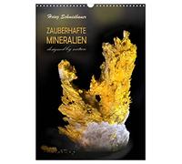 ZAUBERHAFTE MINERALIEN conçu par la nature, Version française (Calendrier mural 2026 DIN A3 portrait), Calendrier CALVENDO mensuel