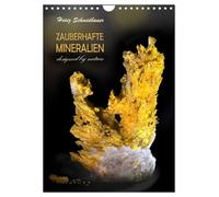 ZAUBERHAFTE MINERALIEN conçu par la nature, Version française (Calendrier mural 2026 DIN A4 portrait), Calendrier CALVENDO mensuel