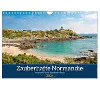 Zauberhafte Normandie: Frankreichs wilde, wunderbare Küste (Wandkalender 2026 DIN A4 quer), CALVENDO Monatskalender: Normandie pur: Strände, Klippen ... traumhaft!