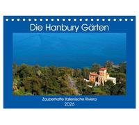 Zauberhafte Riviera - Die Hanbury Gärten (Tischkalender 2026 DIN A5 quer), CALVENDO Monatskalender: Die Hanbury Gärten: der zauberhafte Park an der Riviera