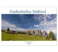 Zauberhaftes Südtirol (Wandkalender 2026 DIN A2 quer), CALVENDO Monatskalender: Südtirol ist wunderschön - hier gibt es einfach alles Berge, Seen, ... davon ist hier auf meinen Bildern zu sehen.