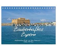 Zauberhaftes Zypern (Tischkalender 2026 DIN A5 quer), CALVENDO Monatskalender: Wo Aphrodite dem Meer entstieg und Adonis traf