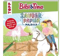 Zauberpapier Malbuch Bibi & Tina: Entdecke versteckte Muster und Motive!