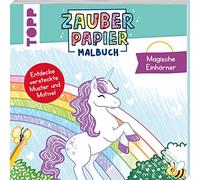 Livre de coloriage Papier magique – Licornes magiques – Découvrez des motifs cachés