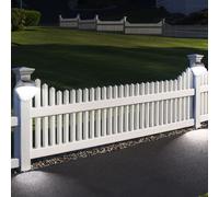 Lampe Solaire De Mur Extérieure LED Pour Terrasse Gris Ensemble De 2