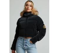 Zavetti Canada Zavetti Canada Womens Bellucci 2.0 Crop Puffer Black Jacket