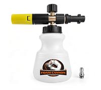 Zavrski Canon À Mousse Neige 1L Réglable, Compatible Karcher K2 K3 K4 K5 K6 K7, Buse De Pulvérisateur Auto, Accessoire Nettoyeur Haute Pression Avec Raccord Rapide 1/4"
