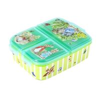 Zawadi Global Peter Rabbit Boîte à repas rectangulaire multi-compartiments pour enfants Sans BPA