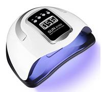 Zawaer Lampe UV Sèche Ongles, 280W Professionnel LED Séchoir à Ongles Automatique, Séchage Rapide, 66 LEDs, Grand LCD Ecran, 4 Minuteries 10s/30s/60s/99s pour Vernis Semi Permanent, Gel et Vernis