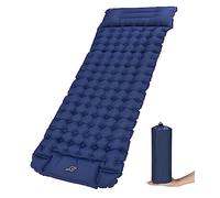 Zawaer Matelas De Camping, Autogonflant, Coussin D'air Ultraléger, Gonflable Avec Pompe à Pied, Pour Randonnée, Tapis De Sol Camping, Couchage, Pour Voyage.