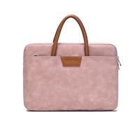 ZAWBNREOPC sac ordinateur Sacoche bandoulière for ordinateur portable ou tablette, style sac à main élégant, résistant et imperméable. petite(Roze,14inch)