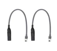 ZAWELIYO 1 Paire D'adaptateur SPX Mâle vers RJ45 Connecteur Femelle pour Extension de Câble Satellite Rectangulaire Gen 3 V3, Taux de Transmission de 1200 Mbps