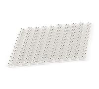 ZAWELIYO 10 Pièces Bornes à Vis à Double Rangée en Cuivre 360 V 10 A Barrette Connexion Bornier Electrique Bande de Bloc pour Barrière électrique, Découpable, pour Appareils Ménagers, Circuits