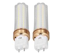 ZAWELIYO 2 Pièces 20W G12 LED Ampoule de Maïs 2000LM 360 Degrés Angle D'éclairage SMD Puce LED Ampoule de Maïs pour Plafonniers Lampadaires Maison (Lumière chaude)
