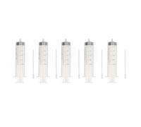 ZAWELIYO 5pcs 50 Ml Kit de Seringue de Recharge à Encre avec Aiguilles Inoxydables, Outil de Cartouche Imprimante à L'épreuve des Fuites pour Imprimante