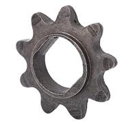 ZAWELIYO 9T 25H Pignon de Chaîne Métallique Pignon de Chaîne Accessoire de Moteur pour Moteur MY1020, Scooter électrique H Plaque pédalier Pignons coniques de chaîne Engine Remplacement
