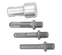 ZAWELIYO Adaptateur de Perceuse à Tarière Connecteur D'outil de Jardin en Acier au Carbone Connectez sans Effort la Perceuse à la Terre pour un Perçage Efficace et sécurisé dans