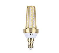 ZAWELIYO Ampoule de Maïs LED E14 à économie D'énergie, Source de Lumière Brillante pour L'éclairage Domestique, 220V, 3,94x1,18 Pouces, en Aluminium (Lumière modifiable à trois couleurs)