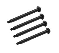 ZAWELIYO Axe de Charnière Inférieur Arrière RC, Conception en Acier Léger | Alliage d\'aluminium Durable, installation facile, compatible avec les séries 1/7, 1/8