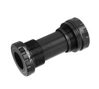 ZAWELIYO Boîtier de Pédalier de Vélo fileté 110 Mm en Alliage D'aluminium à Visser de Remplacement pour Vélos de Route et de Montagne (Noir)