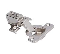 ZAWELIYO Charnière de Porte en Tôle D'acier Durable, Couverture Complète, Ouverture à 95 ° pour Armoire, Placard, Armoire, Bibliothèque, Kit de Charnière Américaine