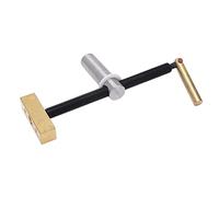 ZAWELIYO Clip de Bureau pour le Travail du Bois, Pince Durable pour une Fixation Ferme dans le Travail du Bois et une Utilisation Générale de Bureau, Couleur or et Argent