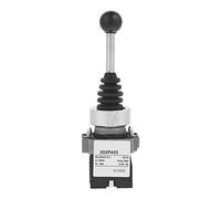 ZAWELIYO Commutateur de Joystick XD2-PA22CR à 2 Positions avec Contacts 2NO, Interrupteur momentané pour Circuits AC/DC de Contrôle Industriel