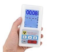 ZAWELIYO Compteur Geiger BR6, Rétroéclairage à Affichage Numérique, Détecteur de Rayonnement Nucléaire Portable à Lecture Facile, avec Fonctions de Sortie D'économie de Visualisation