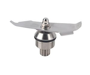 ZAWELIYO Ensemble Mélangeur en Acier Inoxydable, 2 Pièces élargies pour Presse-agrumes à Feuilles Vertes, Graines et Fruits