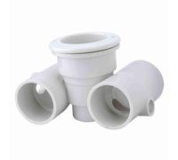 ZAWELIYO Équipement de Piscine Buse de Massage à Jet de Rivière Spa - Matériau ABS Durable - Convient pour Piscine de Massage, de Spa