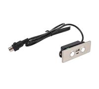 ZAWELIYO Fauteuil élévateur Inclinable électrique à 5 Broches, Commande Manuelle, Durable, pour Chambre à Coucher et Bureau, Alliage de Zinc ABS Noir, 1 Pièce