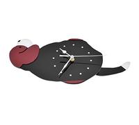 ZAWELIYO Horloge Murale DIY Simple Silencieuse Cadre, Conception Pivotante pour la Décoration de la Maison et du Bureau, en Acrylique, 1 unité