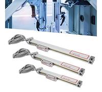 ZAWELIYO Jeu de Balances Linéaires 2AE/3AE de Haute Précision pour une Mesure de Précision dans L'usinage, Alliage D'aluminium Durable, Comprend 3 Règles et Raccords D'installation (Course 0-300 mm