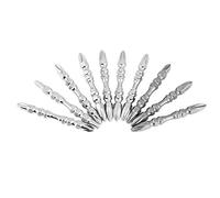 ZAWELIYO Jeu d'embouts de Tournevis 4,5 Mm 5, Mm 6,35 PH2 | Matériau S2 durable, magnétisme puissant, pratique à utiliser