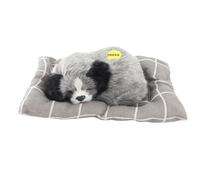 ZAWELIYO Jouet Adorable pour Chien Endormi avec Oreiller en Tissu Mignon, Jouet en Peluche pour Enfants, Cadeaux, Ornements (Rauque)