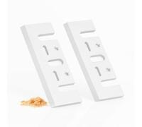 ZAWELIYO Lame de Rechange pour Raboteuse électrique Manuelle HSS pour le Travail du Bois, Forgeage en Acier Rapide, Tranchant à 42 Degrés, Convient au Bois Dur, au Bois à Haute impureté