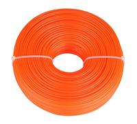 ZAWELIYO Ligne de de 2.4mm, Ficelle Ronde en Nylon pour -Herbe et -Herbe, Cordon de Remplacement de 50M 100M 120M pour Tondeuse à Gazon (100 m / 328,1 Pieds)